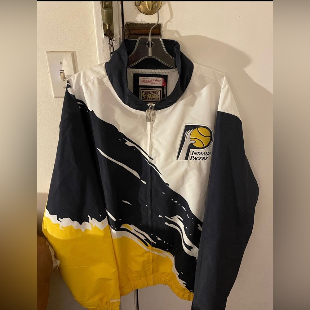 Indiana Pacers Mitchell & Ness men’s NBA FZ jacket XXL